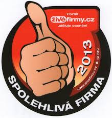 Spolehlivá firma 2013