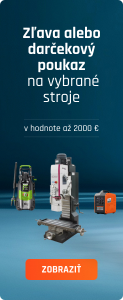 Zľava alebo darčekový poukaz na vybrané stroje gallery main image