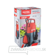 KALOVÉ ČERPADLO EXTOL PREMIUM SPF 400 - PONORNÉ Náhľad