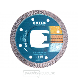 Kotúč diamantový rezný turbo Thin Cut, 115x22,2mm Kotúč diamantový rezný turbo Thin Cut, 115x22,2mm gallery main image