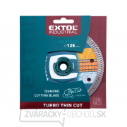 Kotúč diamantový rezný turbo Thin Cut, 125x22,2mm Náhľad