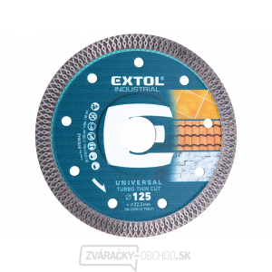 Kotúč diamantový rezný turbo Thin Cut, 125x22,2mm Kotúč diamantový rezný turbo Thin Cut, 125x22,2mm gallery main image
