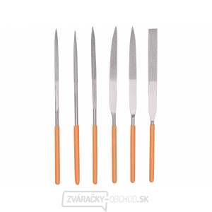 Pilníky diamantové ihlové - 6ks Pilníky diamantové ihlové - 6ks gallery main image