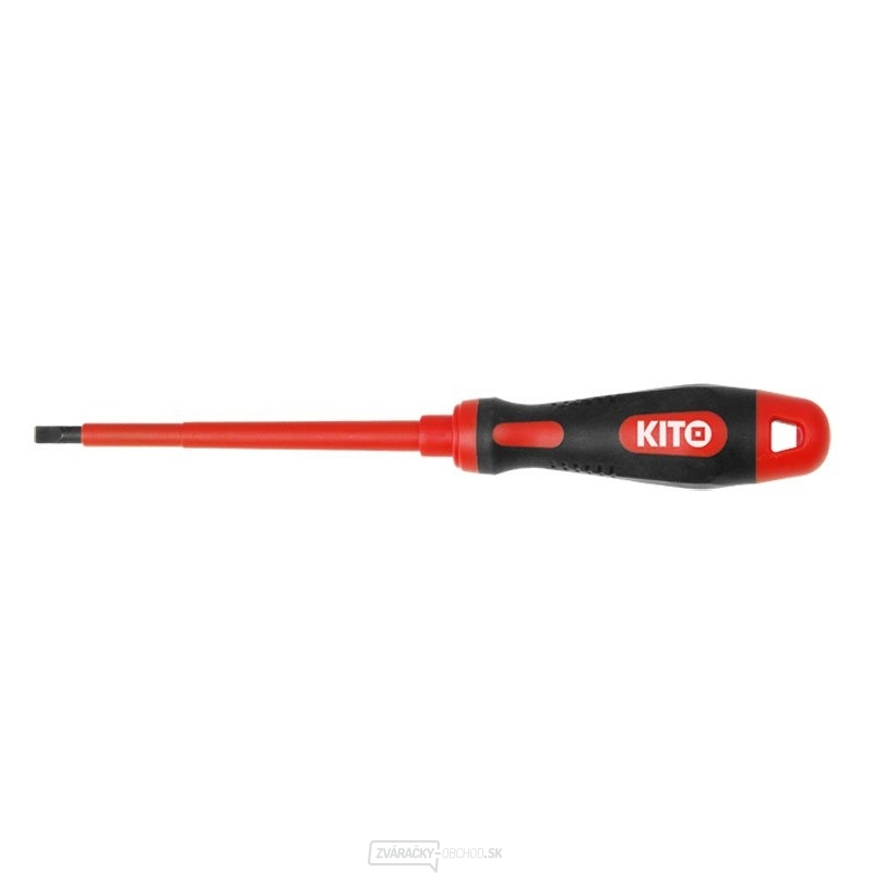 Skrutkovač elektrikářský plochý, (-) 5,5x125mm, 61CrV5