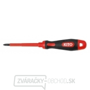 Skrutkovač elektrikářský křížový, PH 2x100mm, 61CrV5 Skrutkovač elektrikářský křížový, PH 2x100mm, 61CrV5 gallery main image