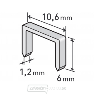 Spony, 6mm - 1000ks gallery main image