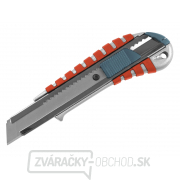 Nôž odlamovací kovový s kovovou výstuhou - 18mm Nôž odlamovací kovový s kovovou výstuhou - 18mm gallery main image