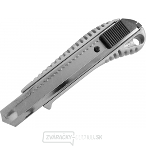 Nôž odlamovací kovový s kovovou výstuhou - 18mm Nôž odlamovací kovový s kovovou výstuhou - 18mm gallery main image