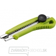 Nôž odlamovací s kovovou výstuhou a kolieskom - 18mm Nôž odlamovací s kovovou výstuhou a kolieskom - 18mm gallery main image