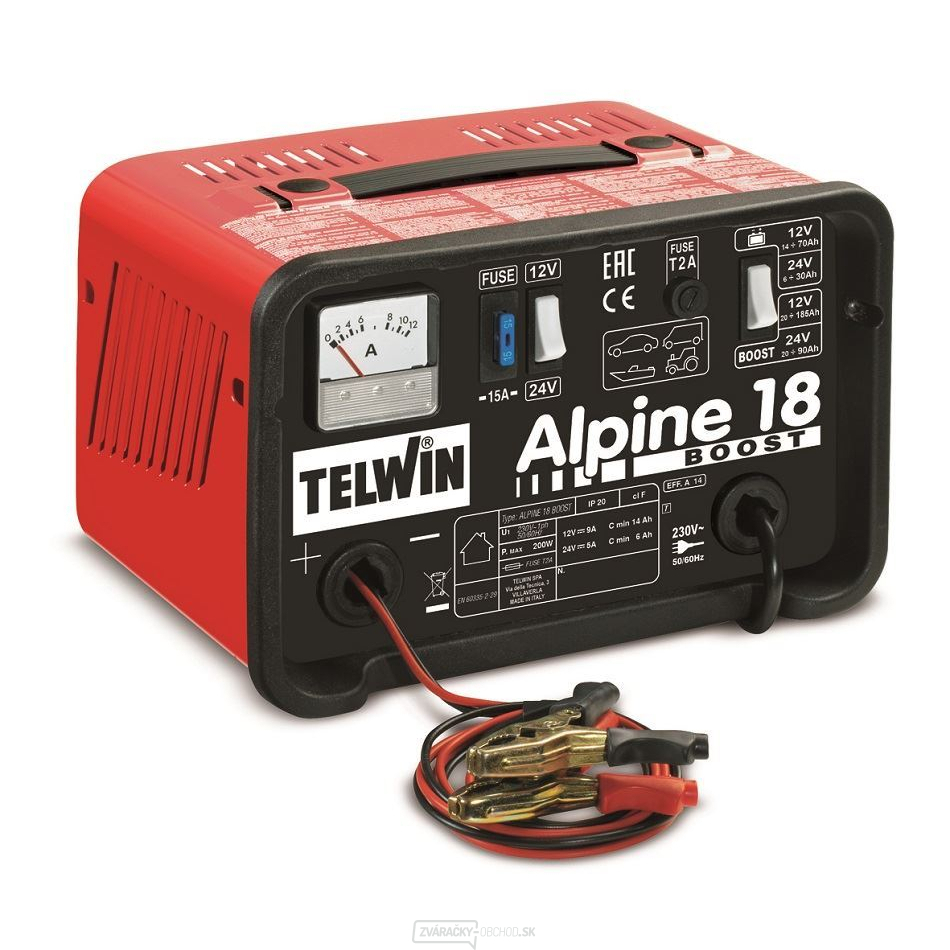 Nabíjačka autobatérií Telwin Alpine 18 Boost