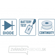 Skúšačka napätia digitálna s LED svetlom 12-250V, 146mm náhled