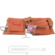 Pás na náradie kožený, 9 vreciek Pás na náradie kožený, 9 vreciek náhled