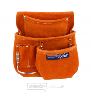 Pás na náradie kožený bez opasku, 5 vreciek Pás na náradie kožený bez opasku, 5 vreciek gallery main image