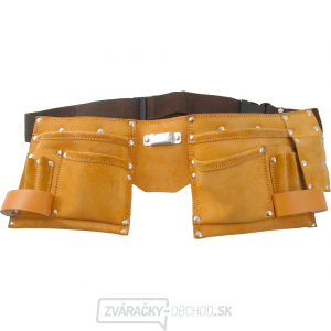 Pás na náradie kožený, 10 vreciek Pás na náradie kožený, 10 vreciek gallery main image