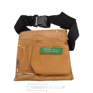 Pás na náradie kožený, 3 vrecká Pás na náradie kožený, 3 vrecká gallery main image