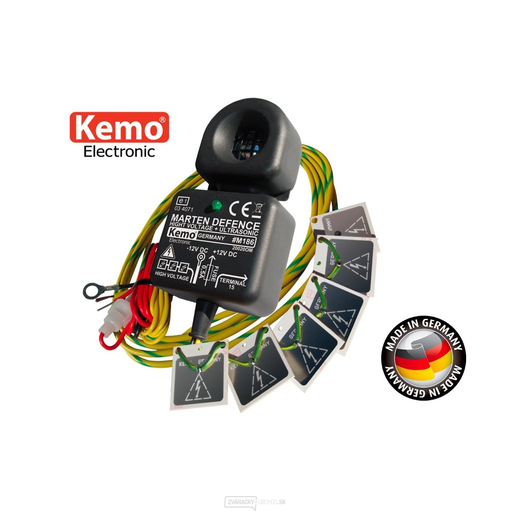 Ultrazvukový odpudzovač kún pre mot.vozidla KEMO M186