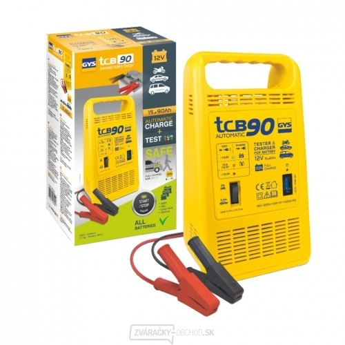 Nabíjačka autobatérií TCB 90 automatic
