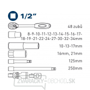 Klíče nástrčné,sada - 29ks Náhľad