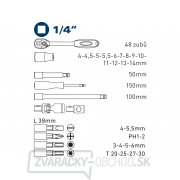 Klíče nástrčné a zástrčné - 31ks Náhľad
