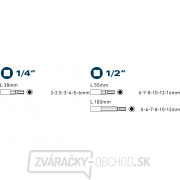 Klíče zástrčné Imbusové,sada 18ks 4700008 Náhľad