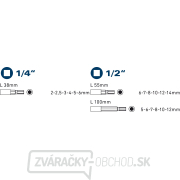 Klíče zástrčné Imbusové,sada 18ks 4700008 Náhľad