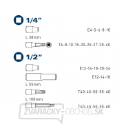 Klíče zástrčné a nástrčné TORX, sada 32ks, 4700020 Náhľad