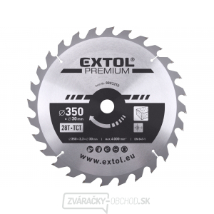 Kotúč pilový s SK plátky 350x2,5x30mm, 28T Kotúč pilový s SK plátky 350x2,5x30mm, 28T gallery main image