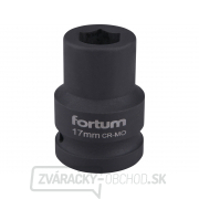 Hlavice nástrčná rázová, 17mm, L52 mm Hlavice nástrčná rázová, 17mm, L52 mm gallery main image