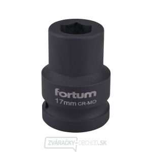 Hlavice nástrčná rázová, 17mm, L52 mm Hlavice nástrčná rázová, 17mm, L52 mm gallery main image