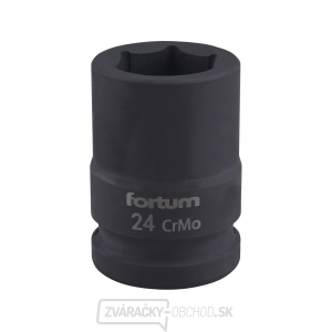 Hlavice nástrčná rázová 24mm, L 52mm Hlavice nástrčná rázová 24mm, L 52mm gallery main image