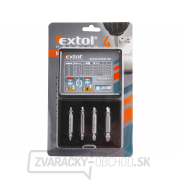 Vyťahovák zalomených skrutiek - 4ks Vyťahovák zalomených skrutiek - 4ks náhled