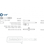 Klíče nástrčné MULTI-LOCK - 19ks Náhľad