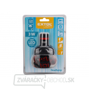 Čelovka 120lm CREE, 3W CREE LED, funkcia ZOOM, 3x AAA Náhľad