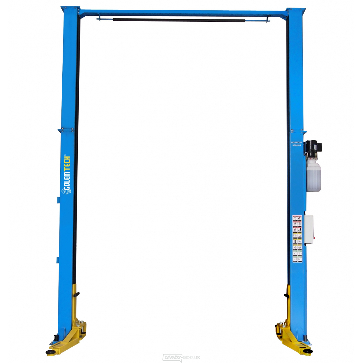 Dvojstĺpový zdvihák Golemtech 4000 kg bezprejazdový