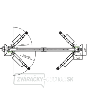Dvojstĺpový zdvihák 4,2 t bezprejazdový náhled