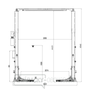 Dvojstĺpový zdvihák 4,2 t bezprejazdový náhled