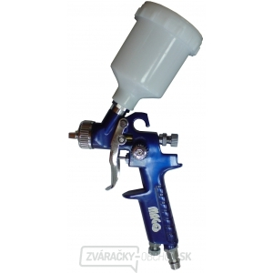 Striekacia pištoľ MINI Profi MAGG (HVLP), horná plastová nádobka 125 ml, tryska 0,8 mm Striekacia pištoľ MINI Profi MAGG (HVLP), horná plastová nádobka 125 ml, tryska 0,8 mm gallery main image