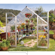 Polykarbonátový skleník Balance 8x12 silver náhled