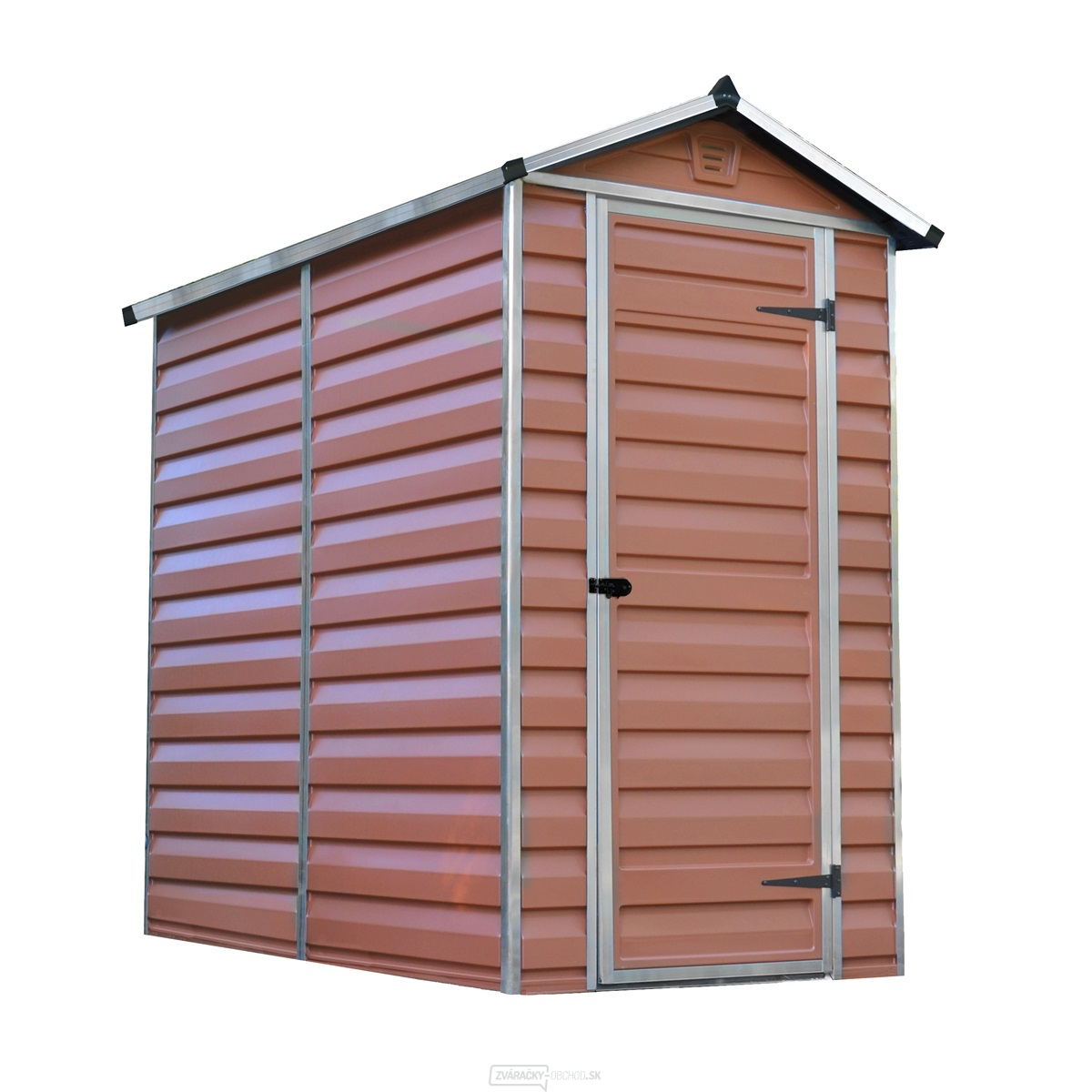 Záhradný domek Skylight 4x6 hnědý