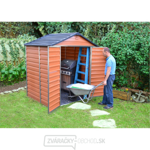 Záhradný domek Skylight 6x5 hnědý Záhradný domek Skylight 6x5 hnědý gallery main image