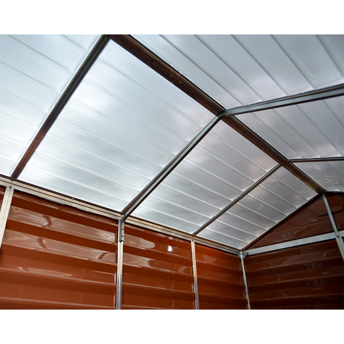 Záhradný domek Skylight 6x8 hnědý Náhľad