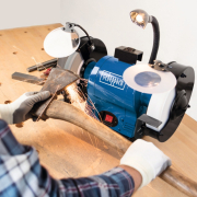 Dvojkotúčová brúska s bielym kameňom BG 200 AL Náhľad