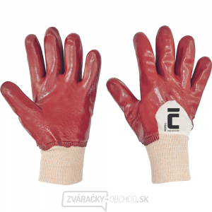 REDPOLL polomáčané rukavice v PVC - vel.10