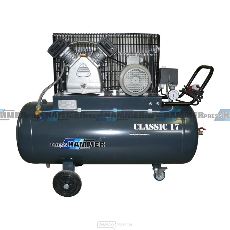 Piestový kompresor Classic 17-2/100 (230V) 