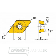 Břitové destičky DCMT11T304, 5 ks gallery main image