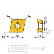 Břitové destičky CCMT09T04, 5 ks gallery main image