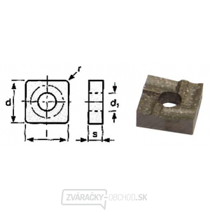 Břitové destičky S/90°, 5 ks