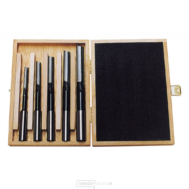 Sada dlabacích vrtáků, 5 ks, pravotočivé Sada dlabacích vrtáků, 5 ks, pravotočivé gallery main image