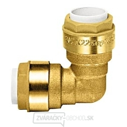 Uhlová zástrčková spojka 90° AD 18 gallery main image
