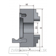 3-čelisťové skľučovadlo s centrickým upínáním ø 250 mm Camlock gallery main image